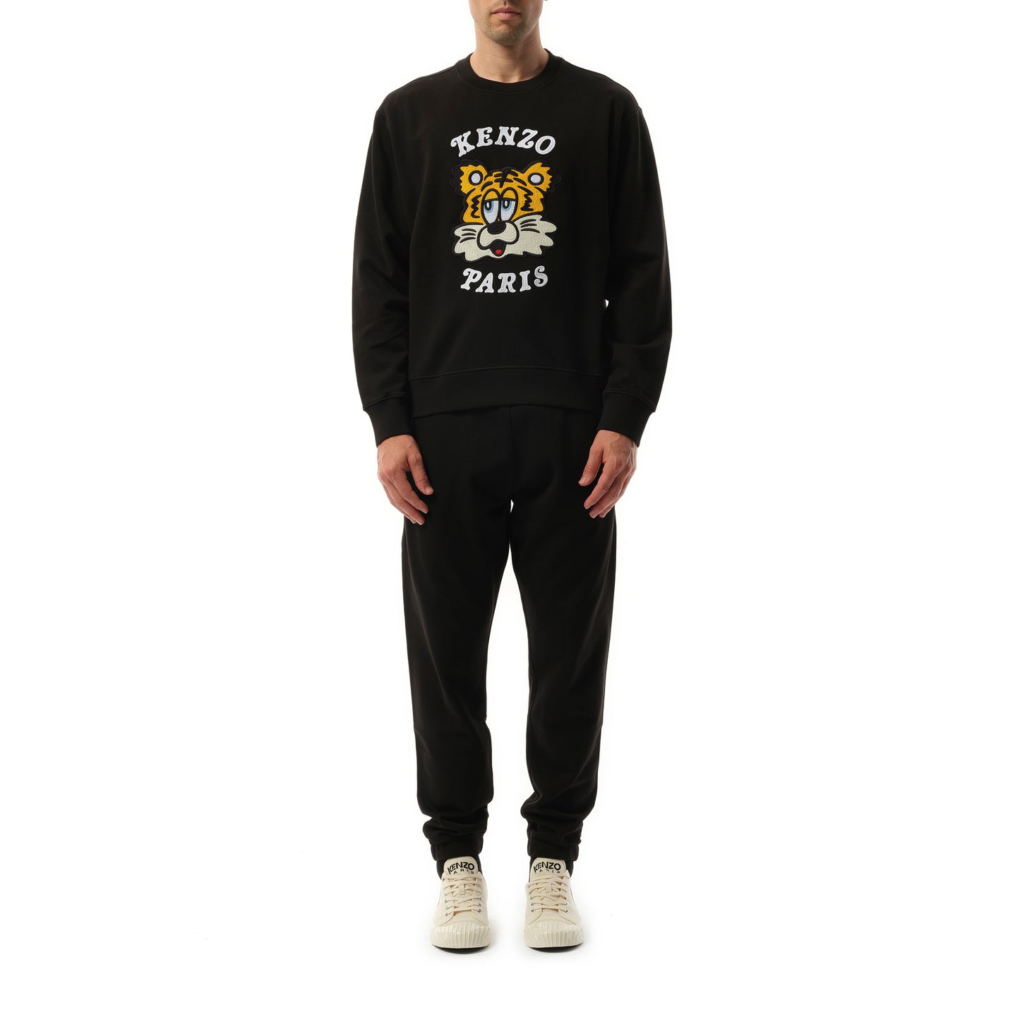 Verdy Collection Embroidered Classic Sweatshirt in Black