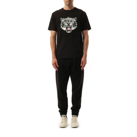 Kenzo Happy Tiger Classic T-Shirt in Black