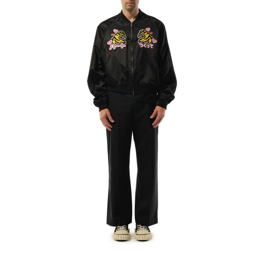 Tiger Fan-Service Souvenir Jacket in Black