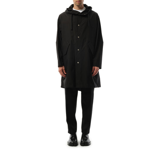 Jil Sander Logo Sport Coat in Black