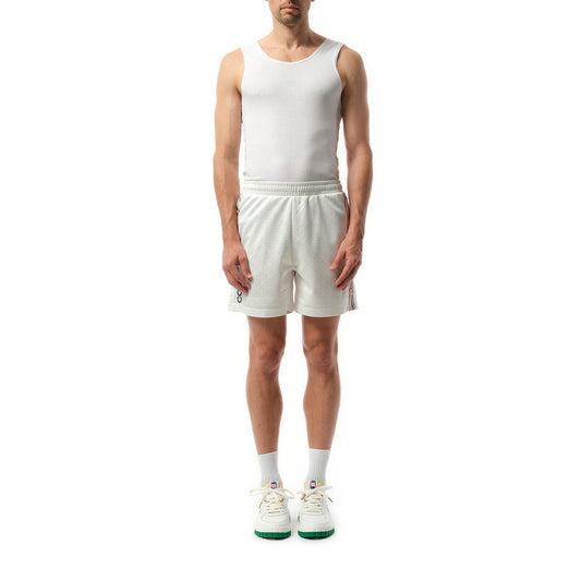 Football Shorts in Off White