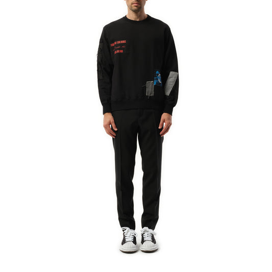 For Five Colours Sweatshirt in Black