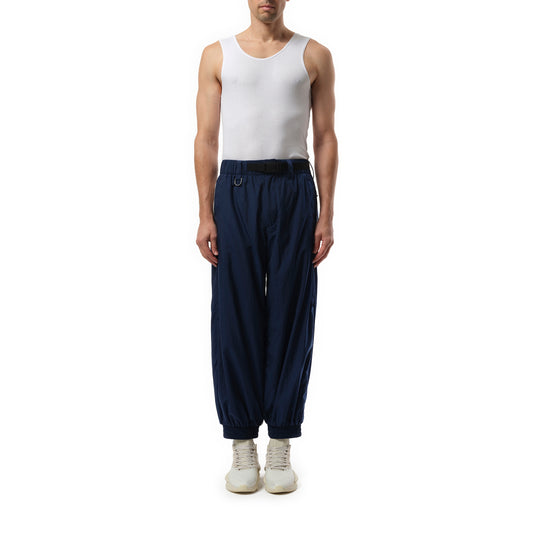 3 Stripe Nylon Pants in Dark Blue