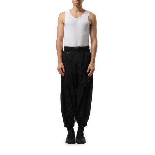 3 Stripe Parachute Pants in Black