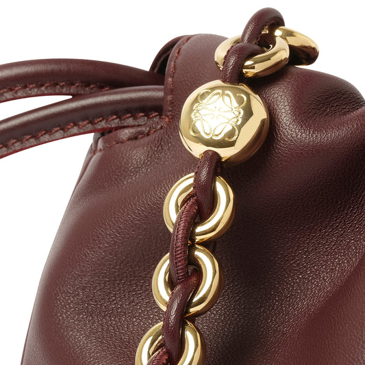 Flamenco Purse in Dark Burgundy