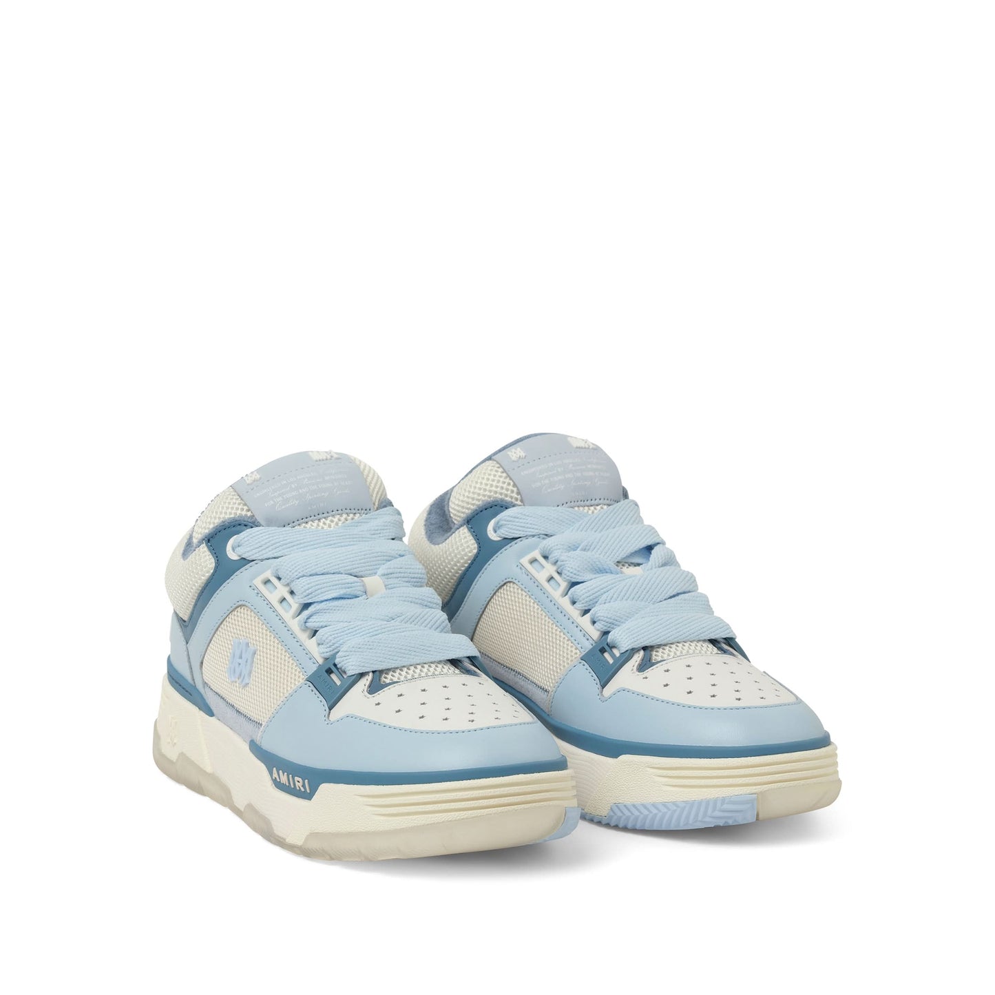 MA-1 Sneaker in Alabaster/Blue