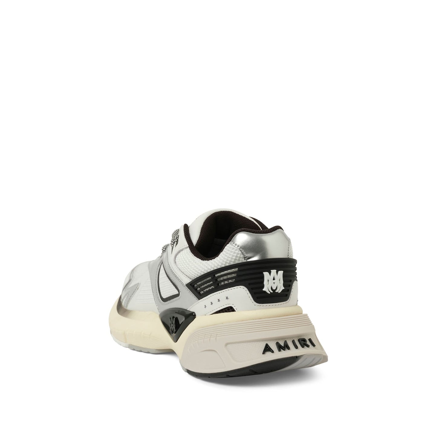 MA Runner in Black/White/Silver