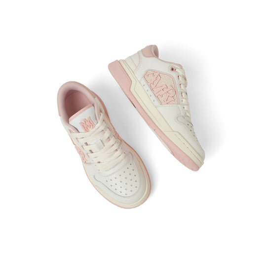 Classic Low Sneaker in White/Pink