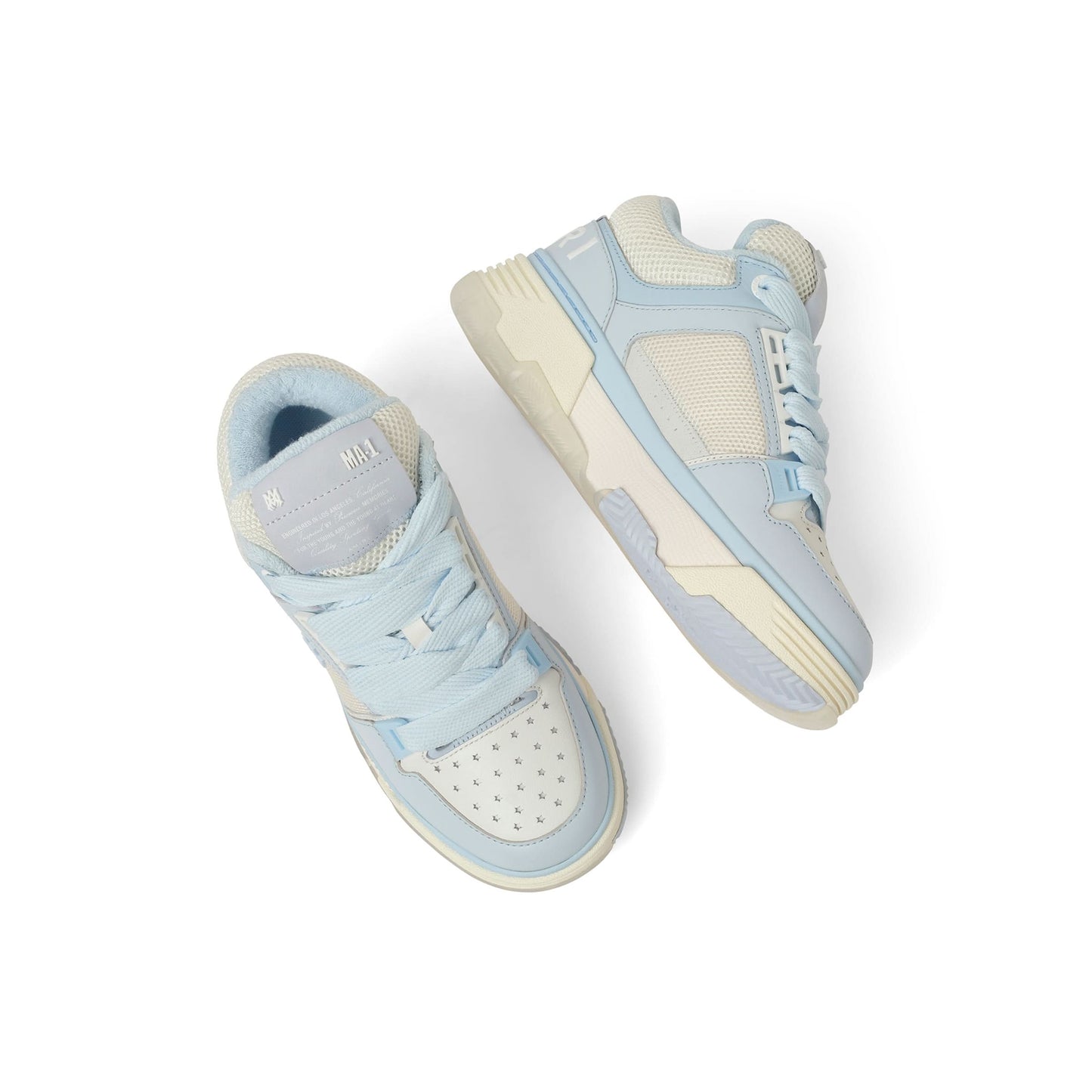 MA-1 Sneaker in Alabaster/Blue