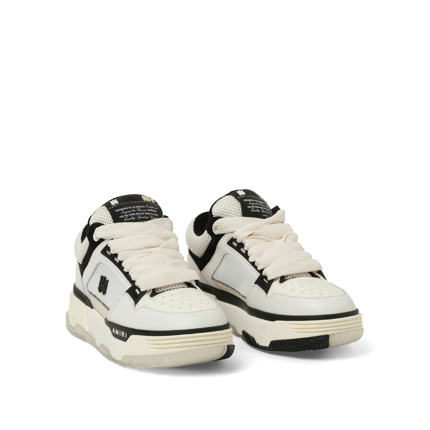 MA-1 Sneaker in White/Black