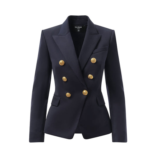 6 BTN Wool Jacket in Navy