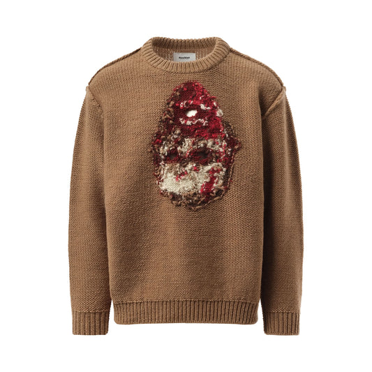 Acting Zombie Knit Wear in Brown