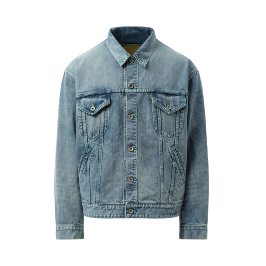 Care Denim Jacket in Indigo