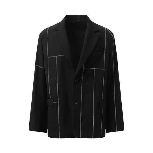 Frankenstein Cutting Jacket in Black