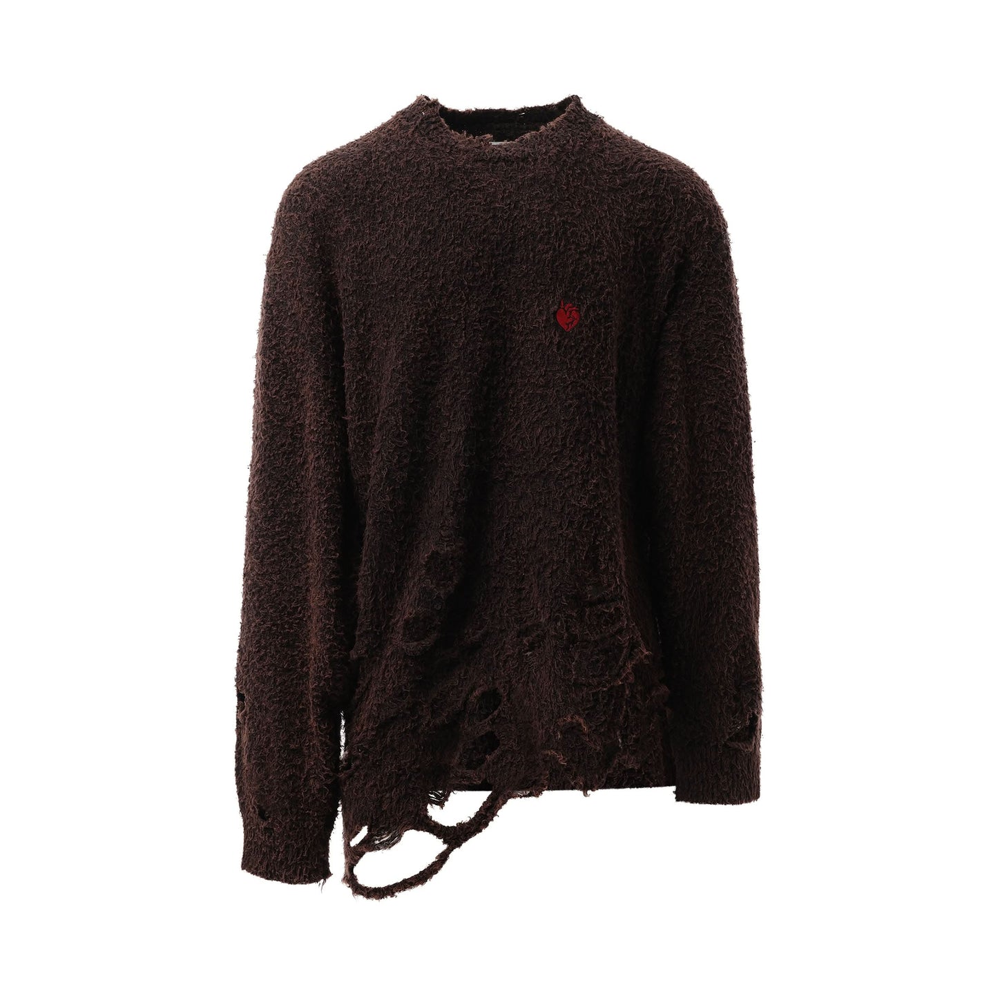 Zombie Silhouette Knit Sweater in Black