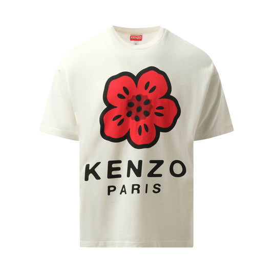 Boke Flower T-Shirt in White