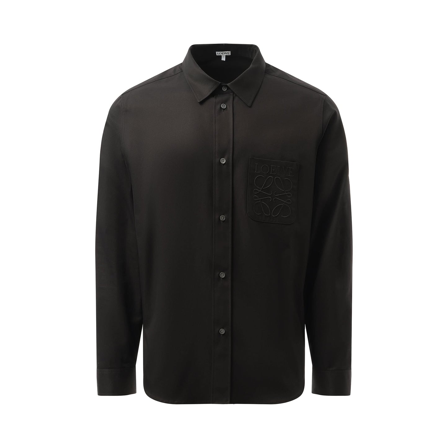 Anagram Pocket Shirt in Black