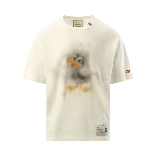 Duck Printed T-Shirt in White