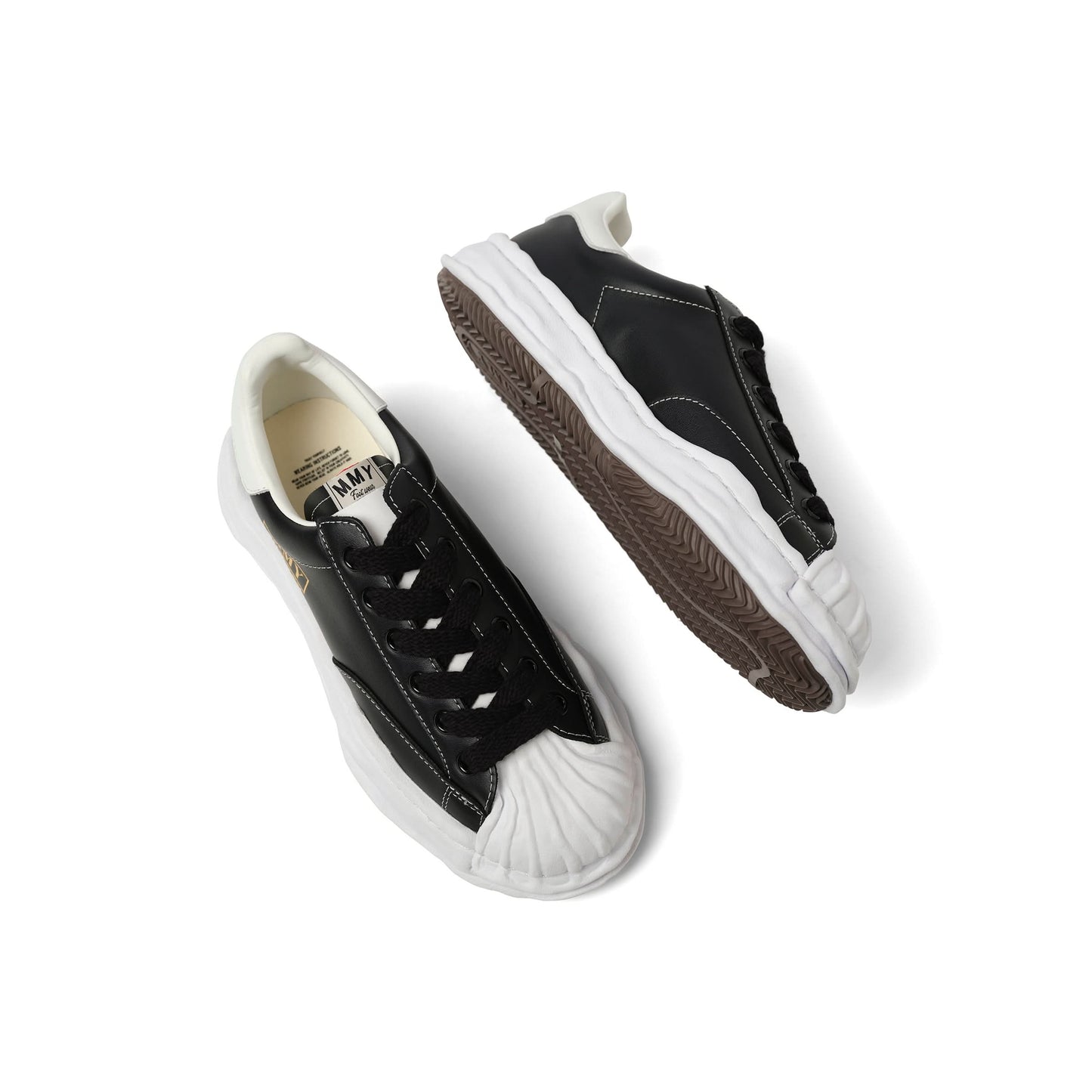 BLAKEY OG Leather Low Top Sneaker in Black