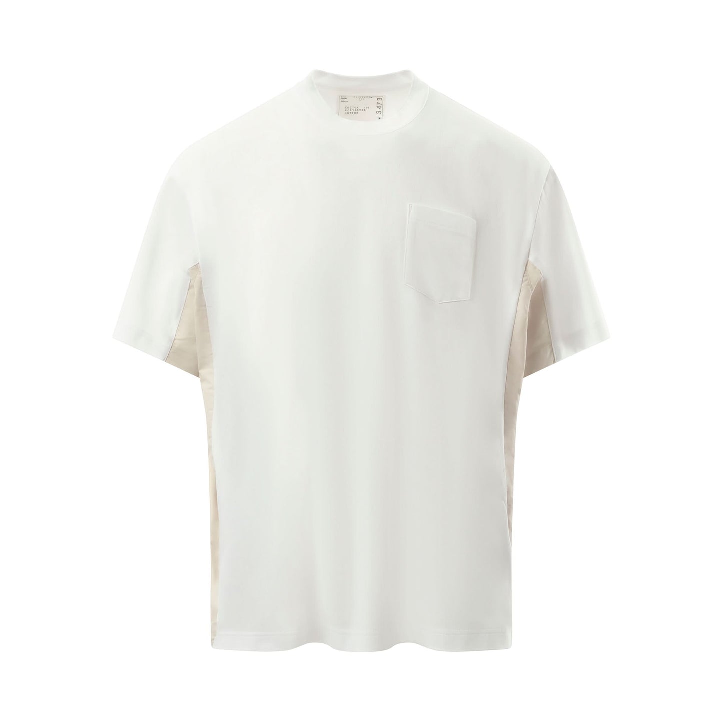 Cotton x Nylon T-Shirt in White