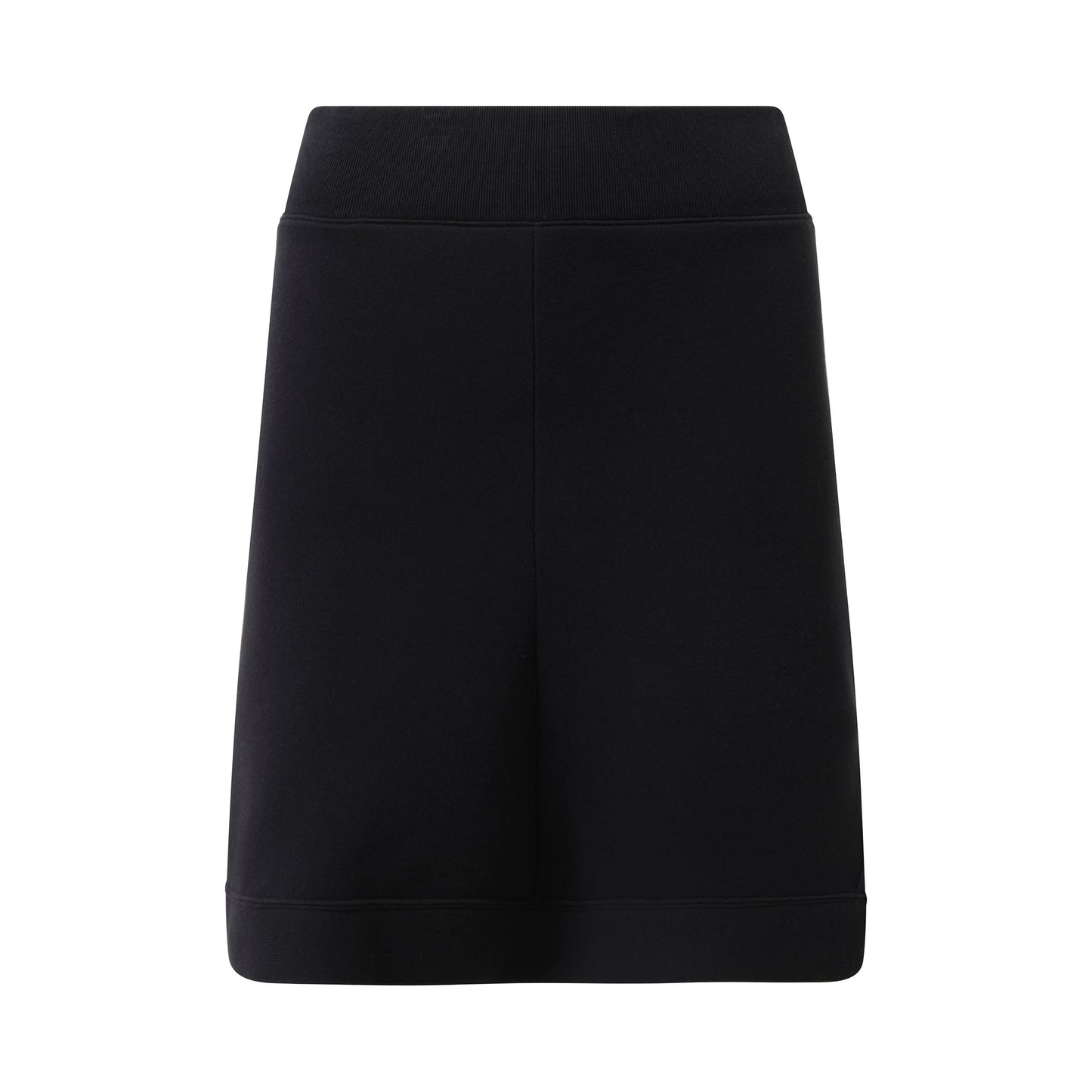 Sponge Sweat Skirt in Black