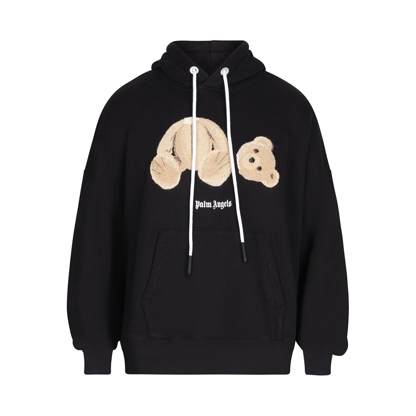 Classic Bear Hoodie in Black/Brown