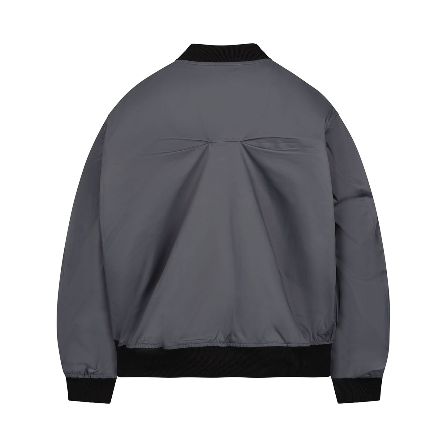 Cinch Bomber Jacket in Slate Grey