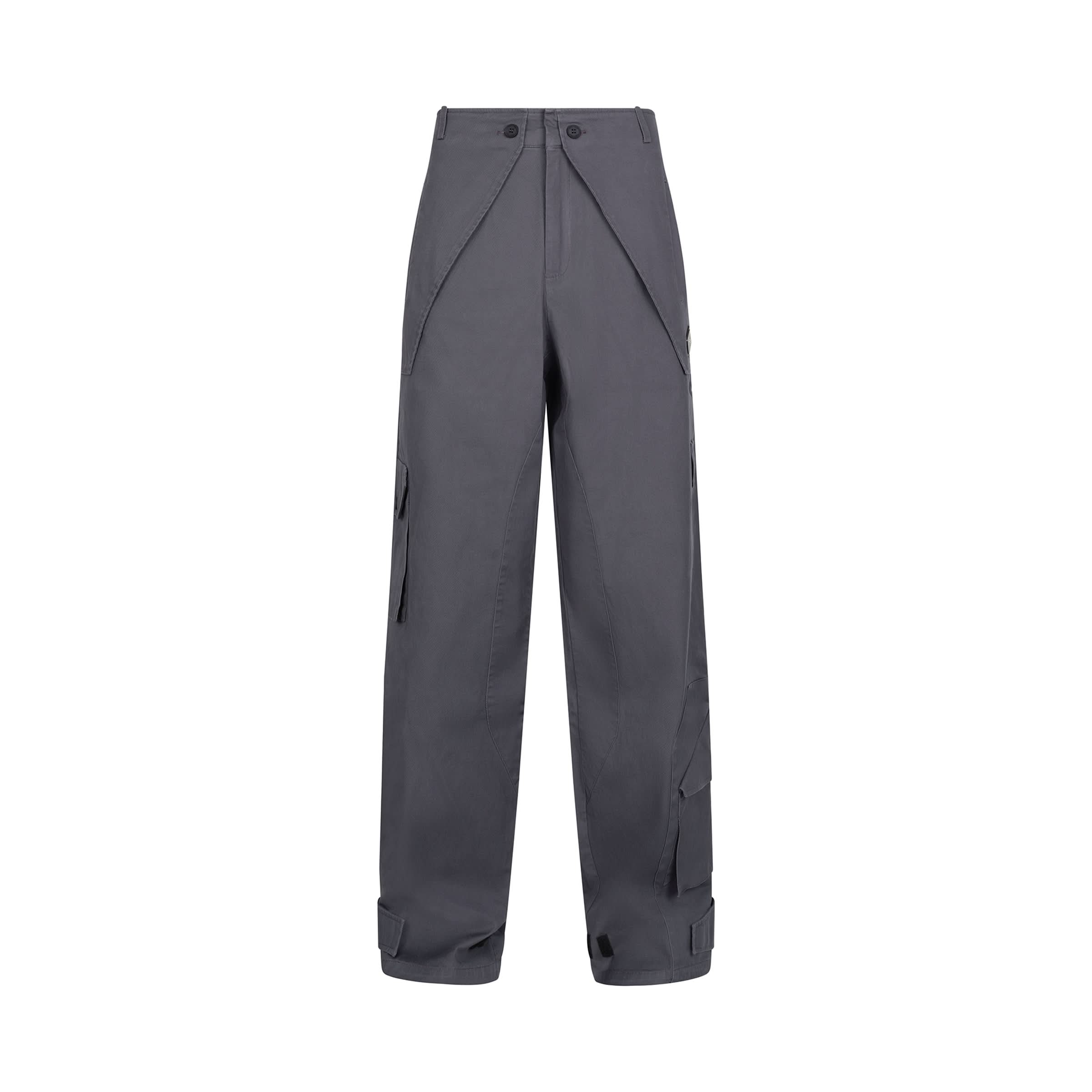 Overlay Cargo Pants in Slate Grey