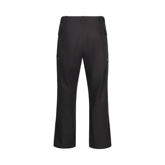 Static Zip Pant in Black