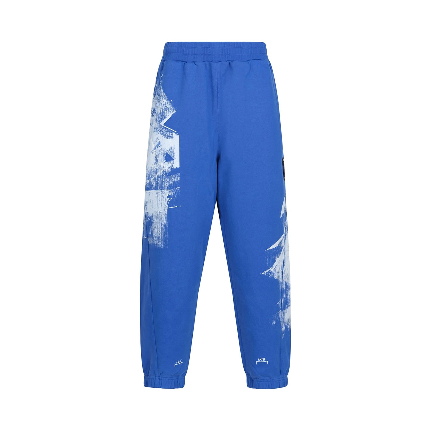 Brushstroke Sweatpant in Volt Blue