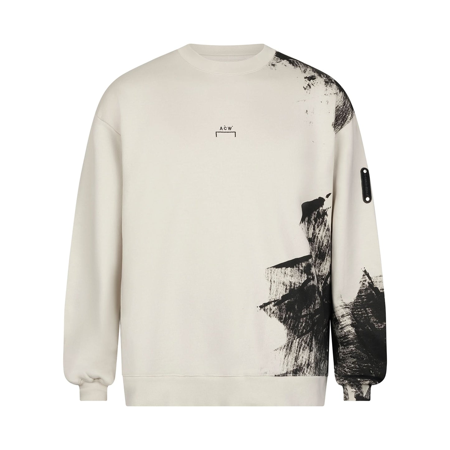 Brushstroke Sweatshirt in Bone