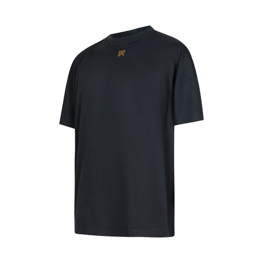 Foggy PA Logo Oversized T-Shirt in Black/White