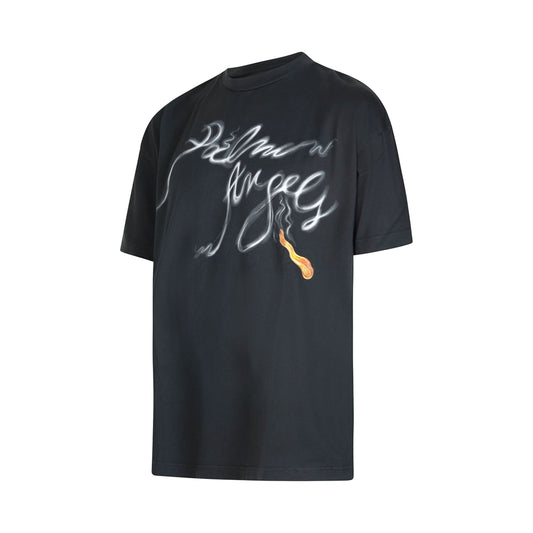 Foggy PA T-Shirt in Black/White