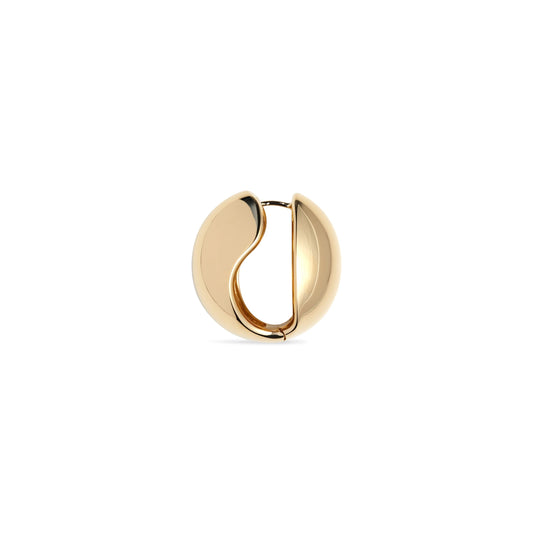 Logo Earring in Gold