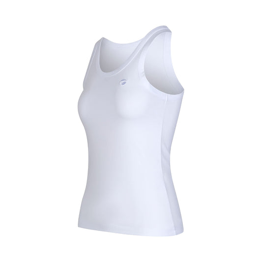 Lightweight Logo Tank Top in White