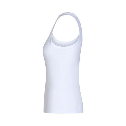 Lightweight Logo Tank Top in White