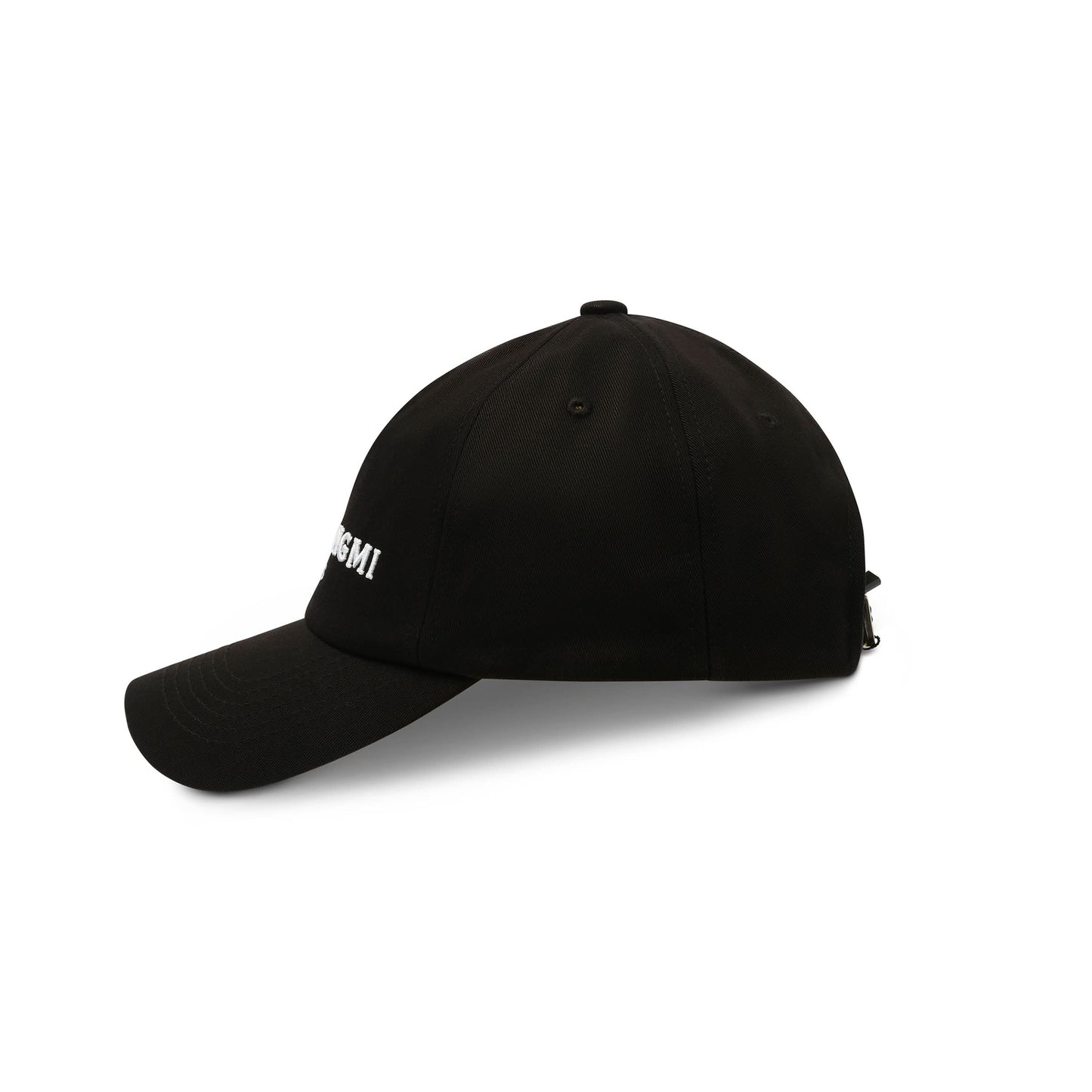 Embroidery Cap in Black