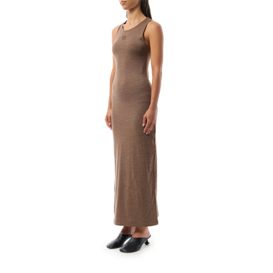 Anagram Tank Dress AF in Chocolate Brown