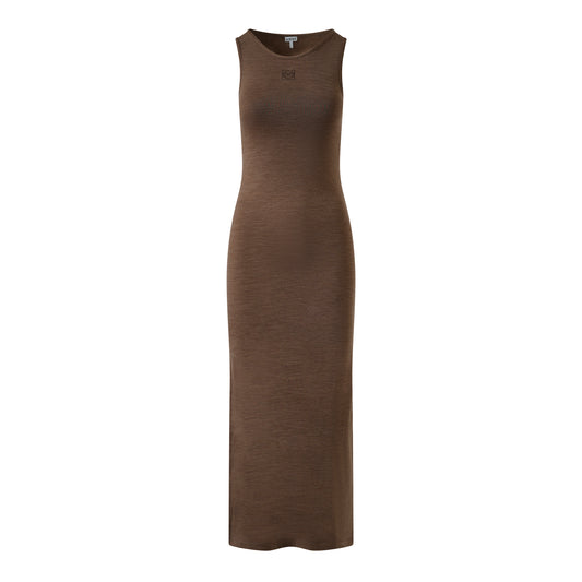 Anagram Tank Dress AF in Chocolate Brown