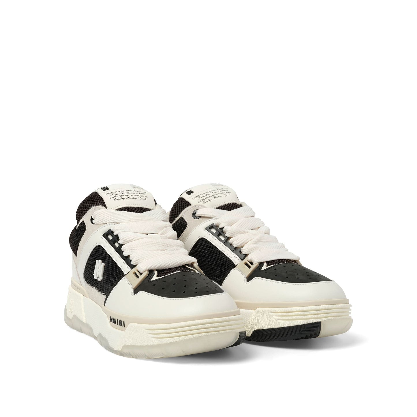 MA-1 Sneaker in Black/Alabaster