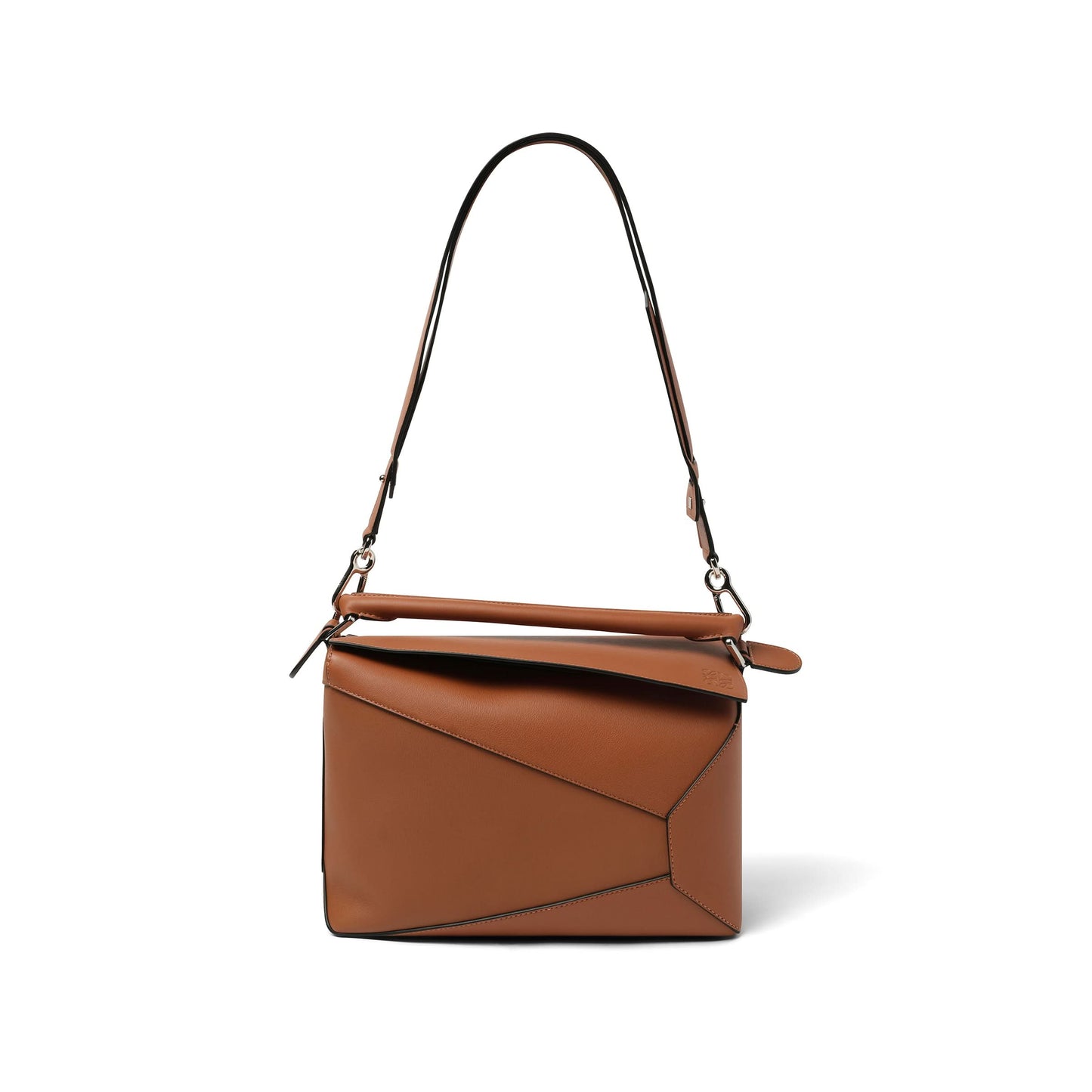 Puzzle Edge Bag in Tan