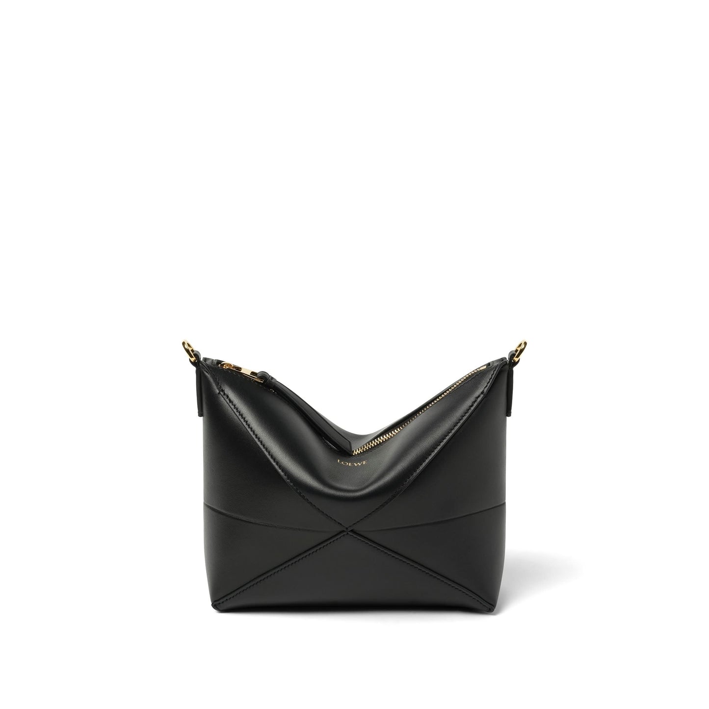 Puzzle Fold Pouch in Black