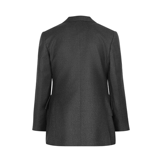 Wool Jacket in Anthracite