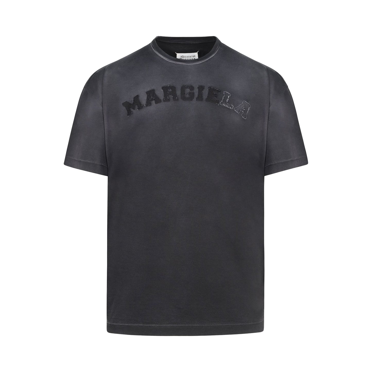 Memory Logo T-Shirt in Washed Dark Grey