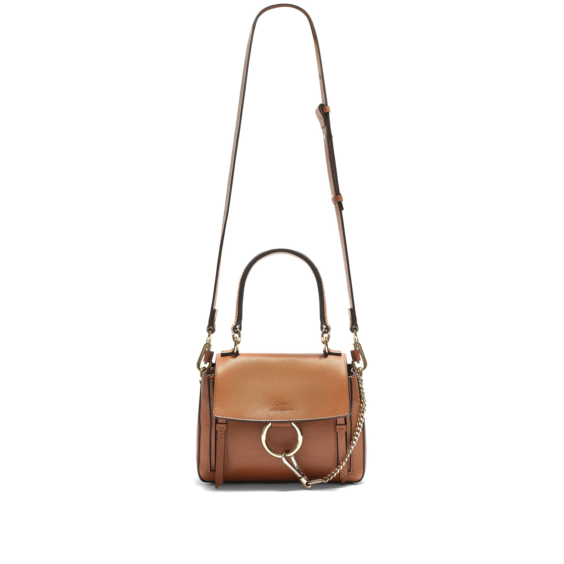 Faye Mini Day Bag in Brown