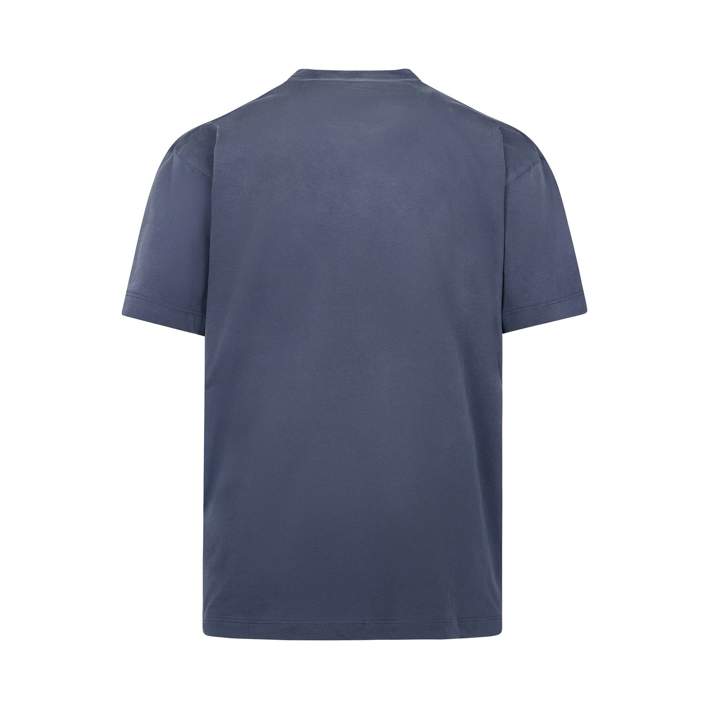 Cotton Jersey Logo T-Shirt in Blue