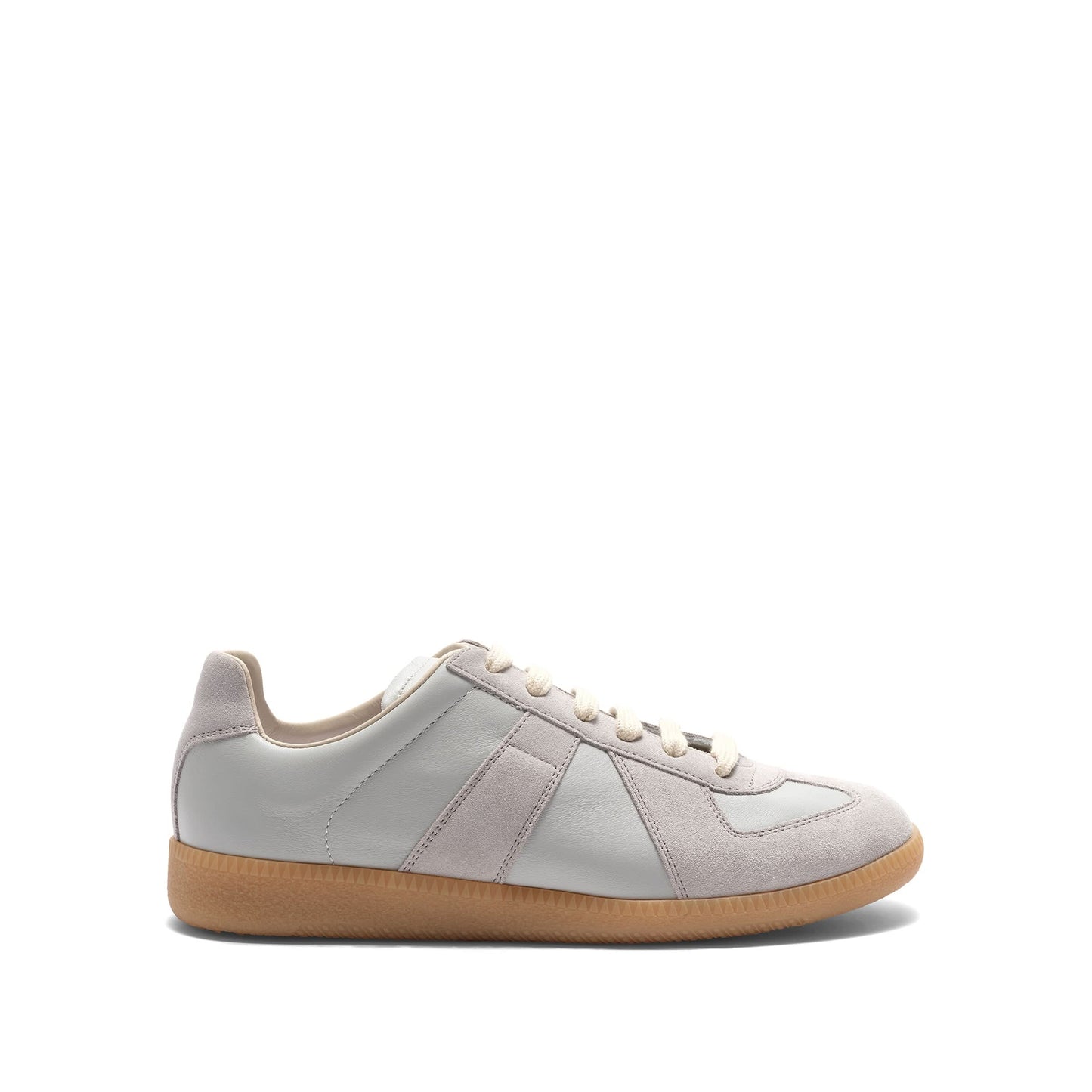 Replica Leather Sneaker in Anisette