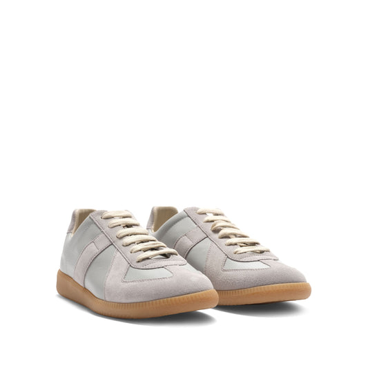 Replica Leather Sneaker in Anisette