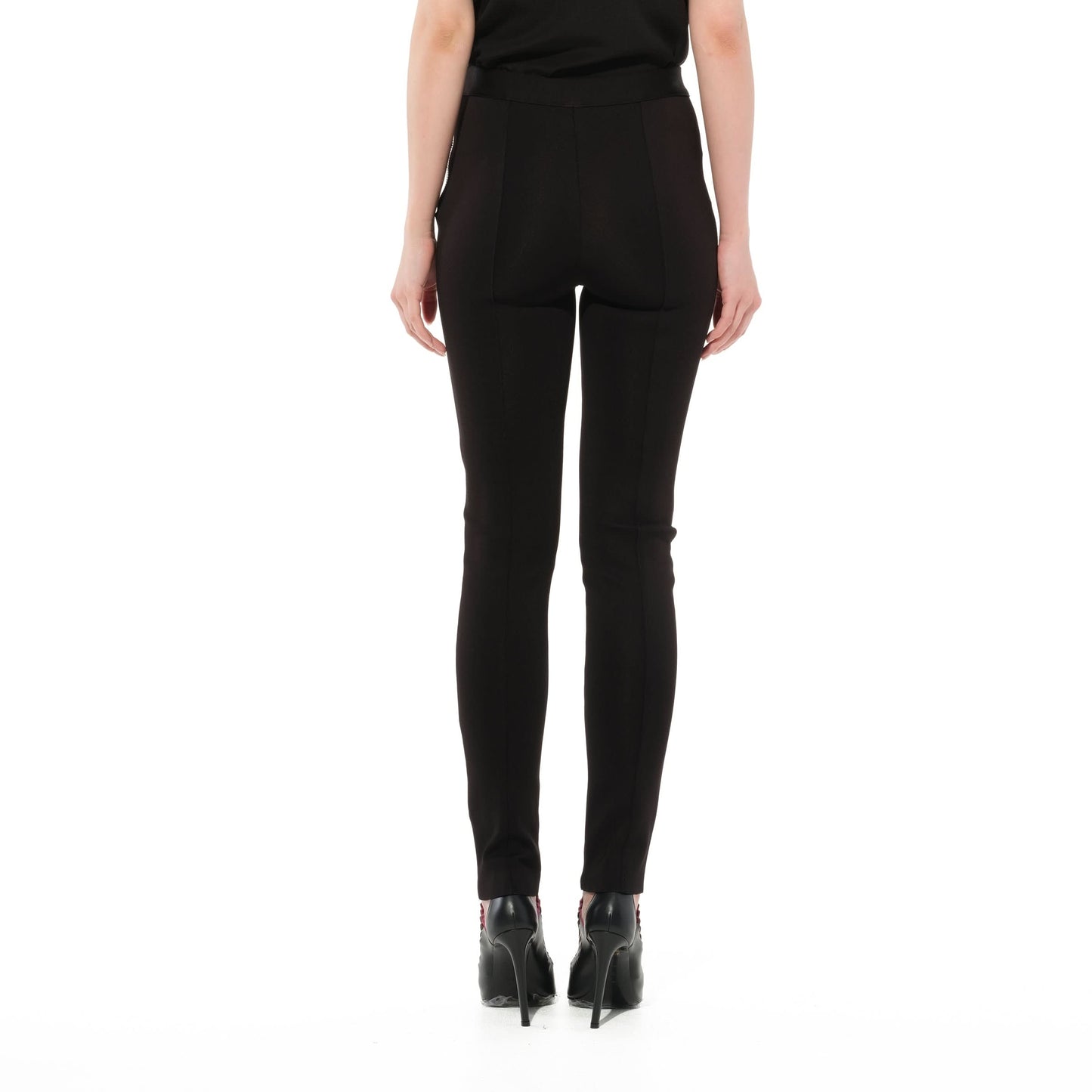 Xtra Slim Fit Pants in Black