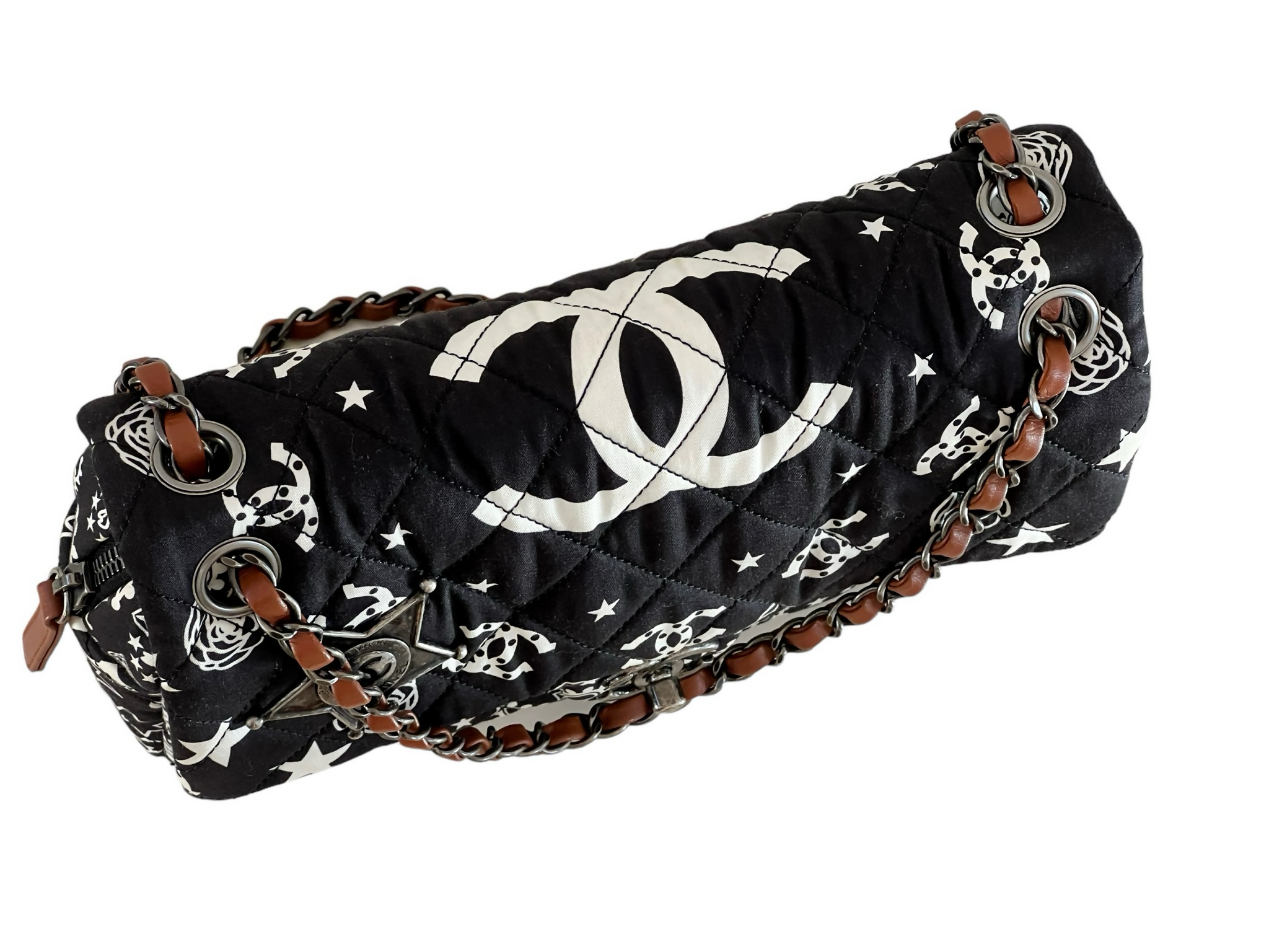 Chanel Paris–Dallas Bandana Double Chain Flap Bag